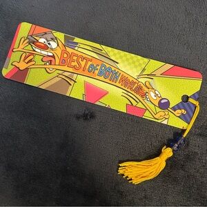 Nickelodeon Catdog Bookmark with Tassel